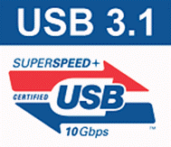USB3.1接続対応