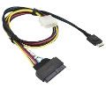 Supermicro CBL-SAST-1011 PCIe NVMe 12Gbs Cable